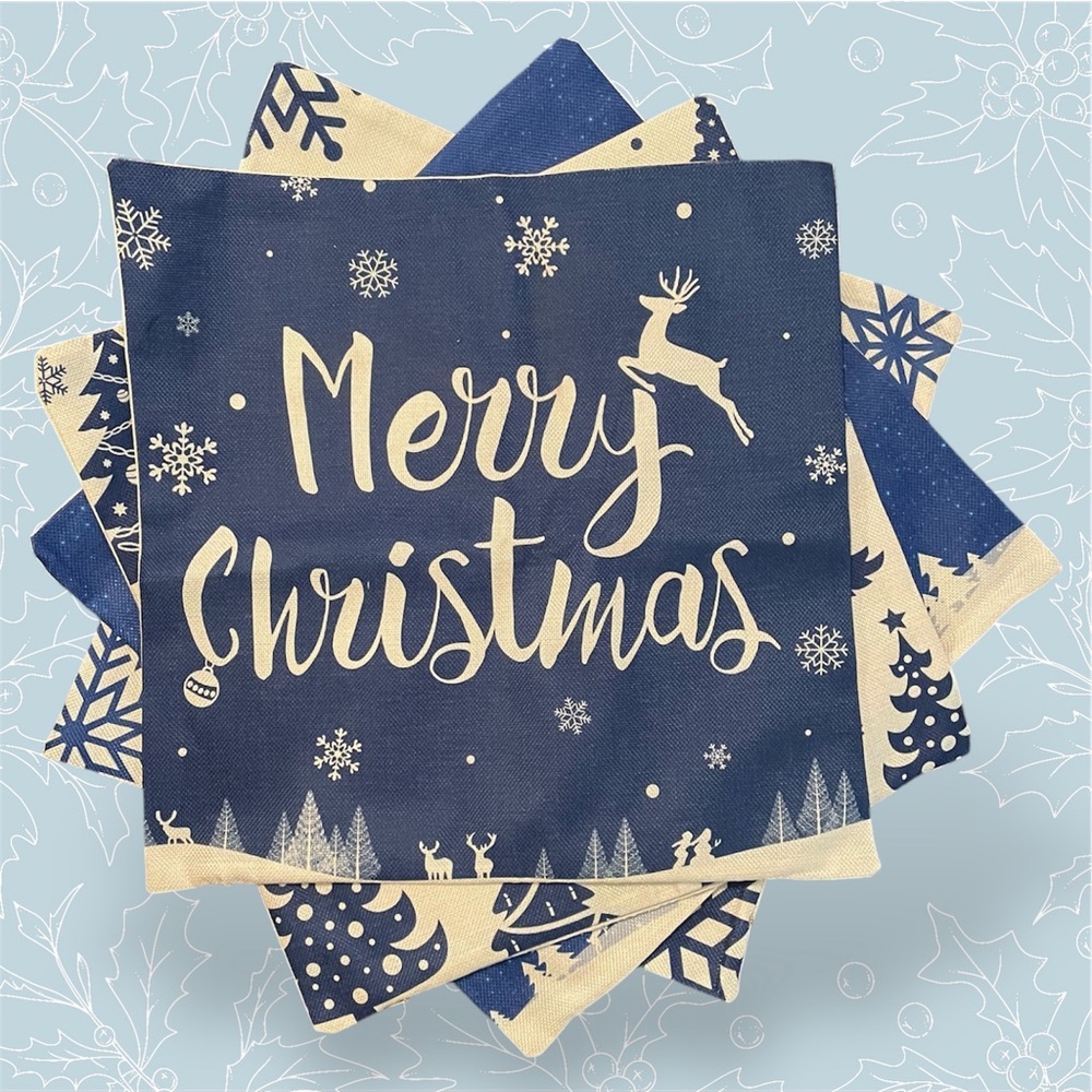 Christmas Shams Set